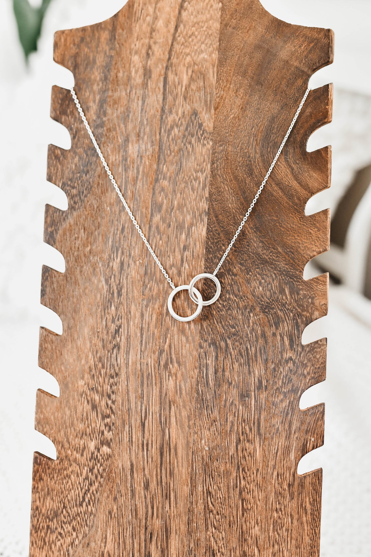 Two Circle Necklace
