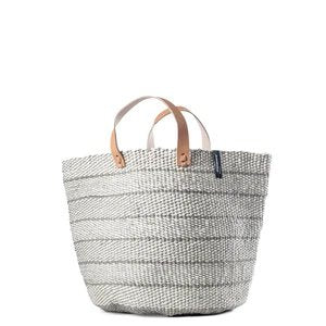 Kiondo Market Basket - Medium Light Grey